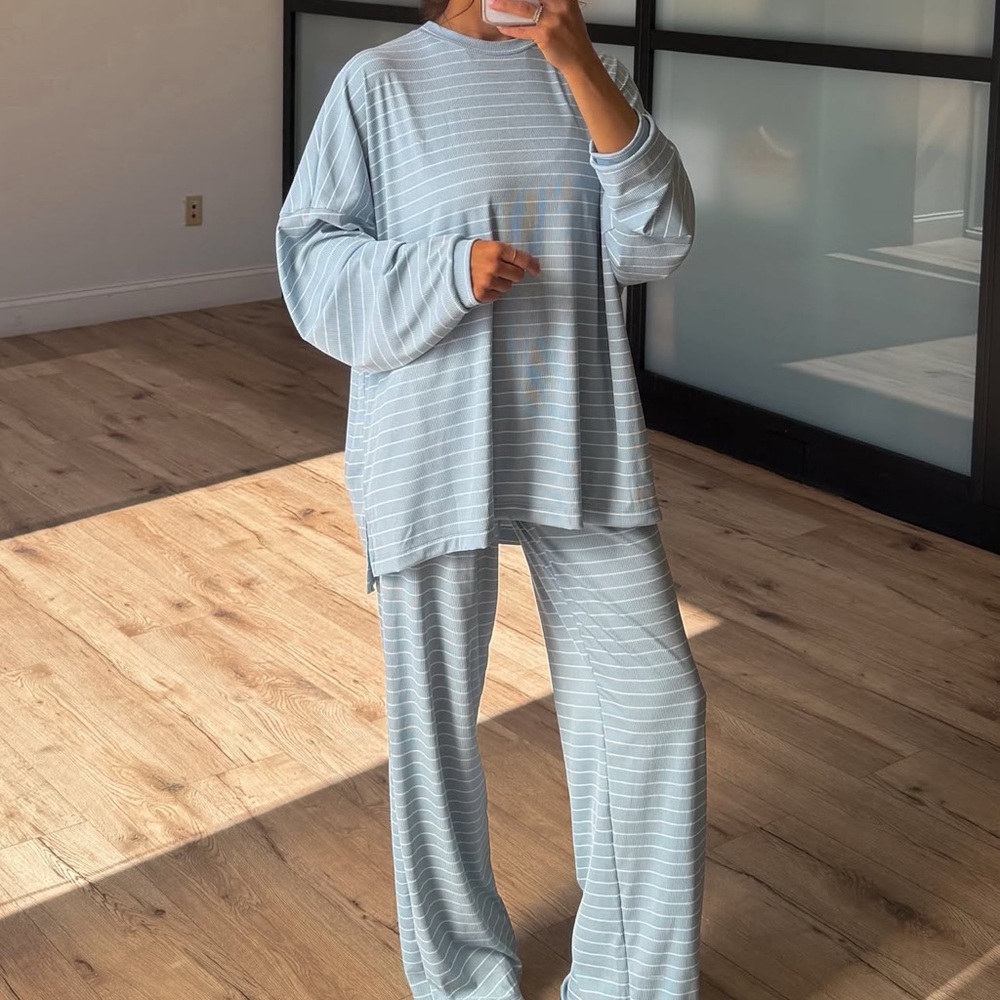 Shop talulah striped homebody set - Picture 1 of 1